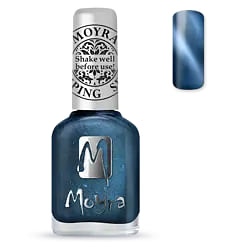 SP33 Magnetic Blue Stamping neglelak, Moyra